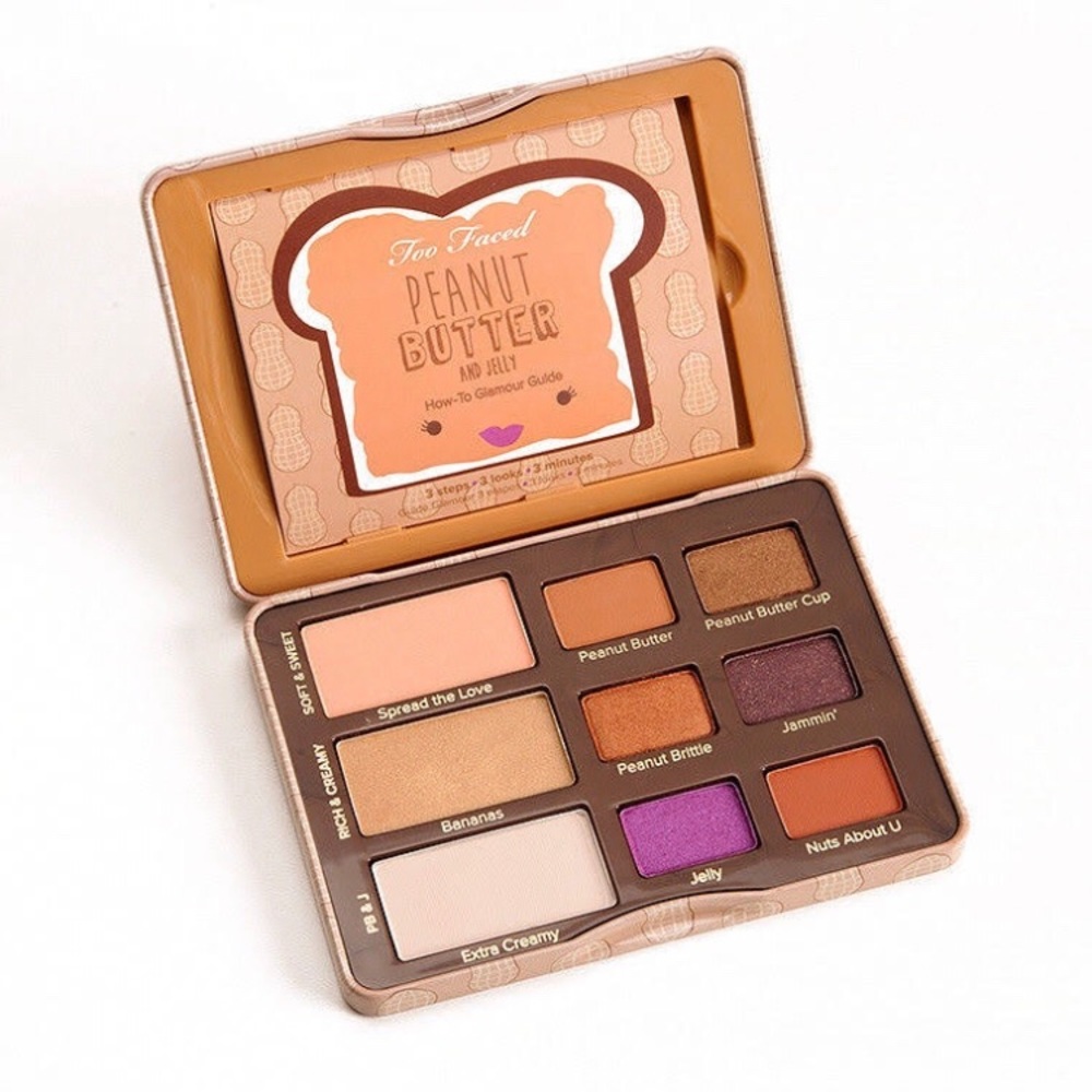 NEW Too Faced peanut butter & jelly palette